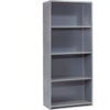 Global Industrial™ 5 Shelf 20 Ga Closed Steel Shelving Unit Starter 48""W x 24""D x 97""H Gray