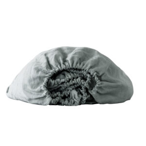Blue Linen King Fitted sheet