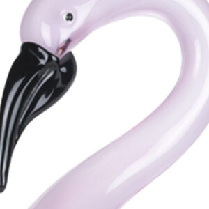 13 Mouth Blown Pink Flamingo Art Glass