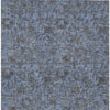 8' X 10' Blue Gray And Charcoal Floral Washable Indoor Outdoor Area Rug