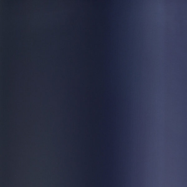 25" Navy Blue Ceramic Table Lamp With White Drum Shade