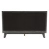 Gray Wood And Linen Queen Bed Frame