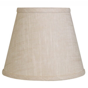 10" Light Wheat Hardback Empire Linen Lampshade
