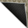 9' X 12' Brown Beige And Tan Geometric Washable Indoor Outdoor Area Rug