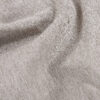 87" Beige Polyester Blend and Natural Sofa with Ottoman