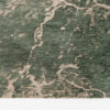 8' x 11' Beige and Green Abstract Non Skid Area Rug
