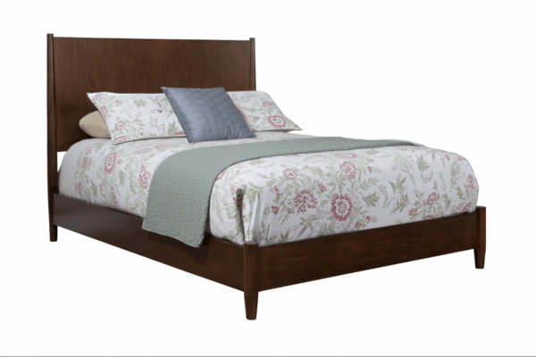 Brown Solid Wood California King Bed Frame