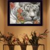 Tiger Lily 1 Black Framed Print Wall Art