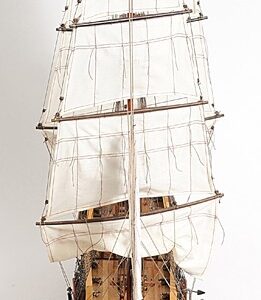 50" Wood Brown Hand Painted Sculpture
