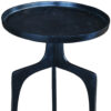 Contemporary Blue Side Table