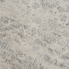 2’ X 10’ Ivory Distressed Ikat Pattern Runner Rug