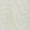 3' X 5' Ivory Beige And Tan Abstract Washable Indoor Outdoor Area Rug