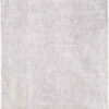 8' x 11' White Abstract Non Skid Area Rug