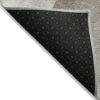 8' X 10' Tan Brown and Gray Abstract Washable Non Skid Indoor Outdoor Area Rug