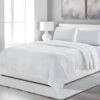 Four Piece White Linen King Sheet Set