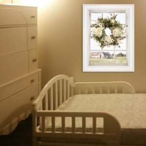 Pleasant View 2 White Framed Print Wall Art