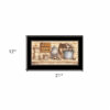 My Happy Place 2 Black Framed Print Wall Art