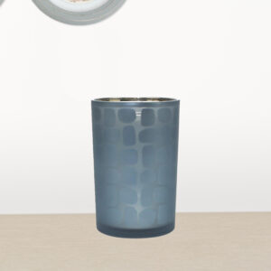 Set Of Two Blue Flameless Tabletop