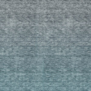 5' X 8' Teal Blue Gray And Charcoal Ombre Washable Indoor Outdoor Area Rug