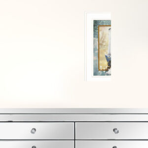 Set Of Two A Bit Of Bubbly 1 White Framed Print Bathroom Wall Art
