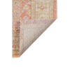 8' x 10' Salmon Floral Power Loom Area Rug