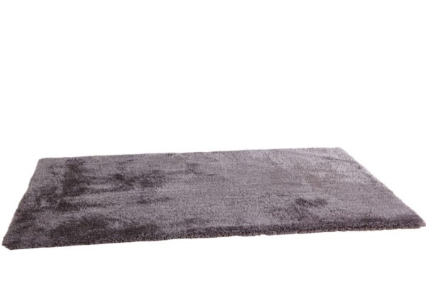 8' x 11' Gray Shag Hand Tufted Area Rug