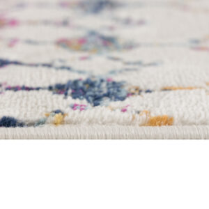 13' Runner Cream Ikat Area Rug