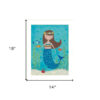 Under The Sea 6 White Framed Print Wall Art