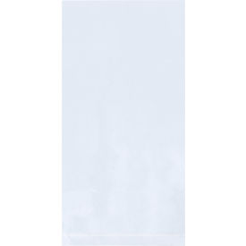 Global Industrial™ Flat Polyethylene Bags 14""W x 24""L 1 Mil Clear 1000/Pack
